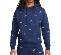 Nike FB7434-410 M NK Club+ BB PO Hoodie AOP Sweatshirt Hombre Midnight Navy/Ashen Slate Tamaño 3XL