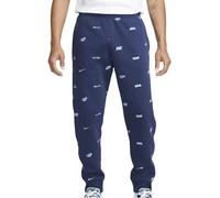 Nike FB7437-410 M NK Club+ BB JGGR AOP Pants Hombre Midnight Navy/Ashen Slate Tamaño S-S