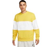 Nike FB7848-709 M NK Club+ FT Crew CB Sweatshirt Hombre Vivid Sulfur/White Tamaño 3XL