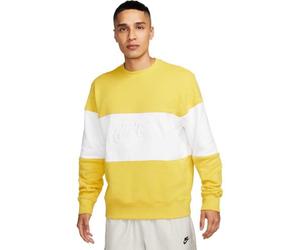 NIKE FB7848-709 M NK Club+ FT Crew CB Sweatshirt Hombre Vivid Sulfur/White Tamaño XL
