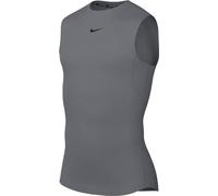 Nike FB7914-084 M NP DF Top SL Tight Sweatshirt Hombre Smoke Grey/Black Tamaño M