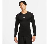 Nike FB7919-010 M NP DF Tight Top LS Sweatshirt Hombre Black/White Tamaño L