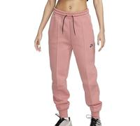 Nike FB8330-618 W NSW TCH FLC MR JGGR Pants Mujer Red Stardust/Black Tamaño M