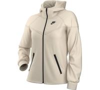 Nike FB8338-110 W NSW TCH FLC WR FZ HDY Sweatshirt Mujer Pale Ivory/Black Tamaño S