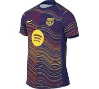 Nike FC Barcelona Academy Pro Home Nike Dri-fit Kurzärmeliges Pre-Match-fußballoberteil Für Herren Camiseta Prematch Hombre