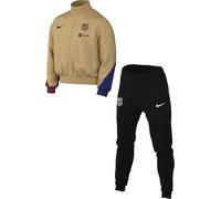 Nike FCB M Nk DF Strk TRK Suit K Chándal, Club Gold/Noble Red/Black, Small Hombres