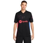Nike FC Barcelona Herren Dri-fit JSY Short-Sleeve Stadium Away Top, Negro/Rojo Universitario/Hyper Royal/Negro, Medium Hombres