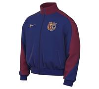 Nike FC Barcelona Herren Dri-fit Strike Anthm Jkt Home Chaqueta, Azul Real, Rojo Noble, Dorado, Medium Hombres