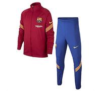 NIKE FC Barcelona Temporada 2020/21-FCB I NK Dry Strk TRK Suit KCD5387-620 Chándal, Niño, Noble Red/Deep Royal Blue/Amarillo/Amarillo no Sponsor-plyr, 6-9