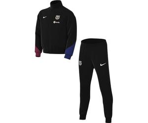 Nike Fc Barcelona Track Suit Fcb I Nk Df Strk Trk Suit K, Black/Noble Red/Lt Orewood Brn, FN9994-011, 9-12