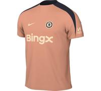 Nike FC Chelsea Strike Dri-Fit HJ3387-845 - Camiseta de fútbol de Manga Corta para Hombre, ágata Albaricoque/obsidiana/Guava Hielo