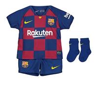 Nike FCB I Nk BRT Kit Hm Football Set, Unisex niños, Deep Royal Blue/(Varsity Maize) (Full Sponsor), 12-18M