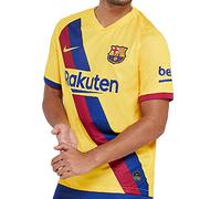 Nike FCB M Nk BRT Stad JSY SS AW Football T-Shirt, Hombre, Varsity Maize/(Varsity Maize) (Full Sponsor), 2XL