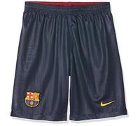 Nike FCB Y NK BRT STAD Short HM Pantalones Cortos de Deporte, Unisex niños, Obsidian/University Gold, XS