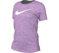 Nike FD2884-532 W NK DF tee Swoosh T-Shirt Mujer Rush Fuchsia/Pure/HTR/White Tamaño M