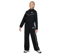 Nike FD2948-010 G NSW HR TRACKSUIT HD FZ Jacket Girl's BLACK/BLACK/WHITE/WHITE Tamaño XL