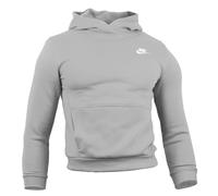 Nike FD3000-063 K NSW Club FLC HDY LBR Sweatshirt Unisex DK Grey Heather/White Tamaño XS