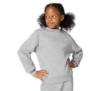 Nike FD3006-063 K NSW Club FLC Crew LS LBR Sweatshirt Unisex DK Grey Heather/White Tamaño M