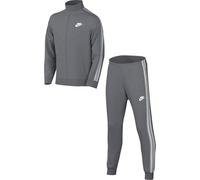 Nike FD3061-084 K NSW TRACKSUIT POLY TAPED FZ Jacket Unisex SMOKE GREY/WHITE Tamaño S