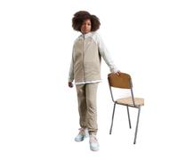 Nike FD3072-072 K NSW TRACKSUIT POLY HD FZ LBR Jacket Unisex LIGHT BONE/KHAKI/WHITE Tamaño S