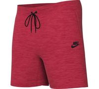 Nike FD3289-672 B NSW Tech FLC Short Shorts Boy's LT Univ Red HTR/Black/Black Tamaño S