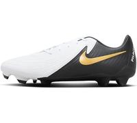 NIKE FD6723-100 Phantom GX II Academy FG/MG Hombre White/Black-MTLC Gold Coin EU 45.5