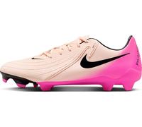 Nike - Bota de fútbol Phantom GX II Academy FG/MG, Unisex, Crimson Tint-Black-Pink Blast, 7 USA