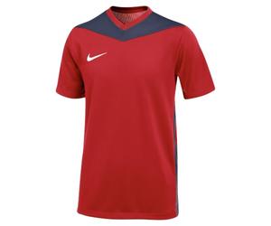 Nike FD7438-658 Dri-FIT Park Derby IV T-Shirt Unisex University Red/Midnight Navy/White Tamaño XS