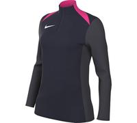 NIKE FD7669-410 Dri-FIT Academy Pro 24 Drill Top K Sweatshirt Mujer Obsidian/Anthracite/Hyper Pink/White Tamaño S