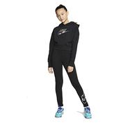Nike FF Crop Sudadera Unisex para niños, Unisex Niños, Color Negro, tamaño Extra-Small
