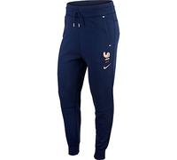 NIKE FFF W NSW TCH FLC Pant Aut Pantalón, Mujer, Midnight navy/White/p488c, M
