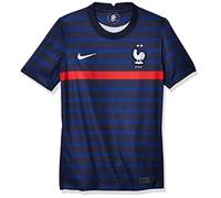 Nike FFF Y Nk BRT Stad JSY SS Hm T-Shirt, Unisex niños, Blackened Blue/White, S