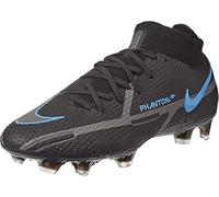 Nike Firm-Ground Soccer Cleats Phantom Gt2 Dynamic Fit Elite FG, Black/Dk Smoke Grey-Summit White, CZ9889-001, 45 EU