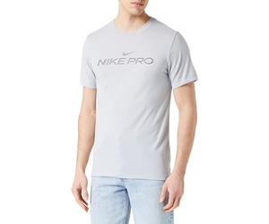 Nike FJ2393-077 M NK DF tee DB Nike Pro T-Shirt Hombre LT Smoke Grey Tamaño L