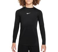 NIKE Camiseta funcional 'Pro' negro / blanco, Talla 128-134
