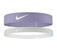 Nike Flex 2 PK Diademas para hombre Lilac Ice/Light Silver/White One Size