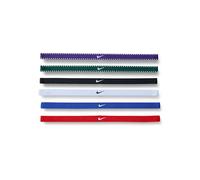 Nike Flex Classic 6PK Diademas para hombre Game Royal/University Red/White One Size