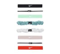 Nike Flex Classic Gomas para el pelo variadas (Paquete de 8) - Negro