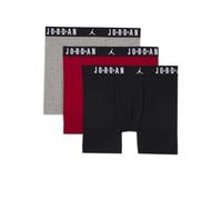 Calzoncillos jordan flight cotton core 3pk bb hombre rojo/negro M