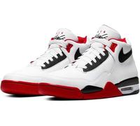 Nike Flight Legacy Hombre Trainers BQ4212 Sneakers Zapatos (UK 7.5 US 8.5 EU 42, White Black University Red 100)