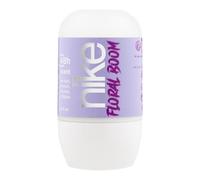NIKE - Floral Boom 50 ml, Desodorante Mujer Roll-On, Desodorante Antimanchas para Piel Sensible, 0% Alcohol y 0% Sales de Aluminio, de Larga Duración, Fragancia Almizclada Floral