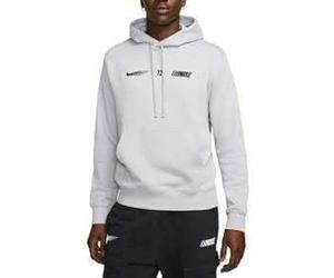 Nike FN4895-012 M NSW SI PO Hoodie FLC BB Sweatshirt Hombre Wolf Grey Tamaño 2XL