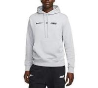 Nike FN4895-012 M NSW SI PO Hoodie FLC BB Sweatshirt Hombre Wolf Grey Tamaño S