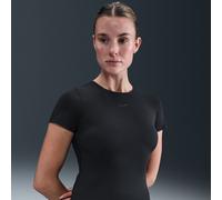Nike Form Camiseta de manga corta - Mujer - Negro XL (EU 48-50)