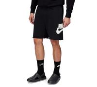 Pantalón Nike Club French Terry Alumni Shorts Hombre Negro/Blanco L