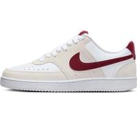 NIKE Court Vision LO, Sneaker Hombre, White/Team Red-Adobe-Dragon Red, 36 EU