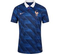 Nike Francia Niños 12/13 años - France National Team Camiseta de fútbol - WM 2026 Euro Fan Jersey NK Dri-FIT Stadium Home Shirt, Game Royal/Metallic Copper