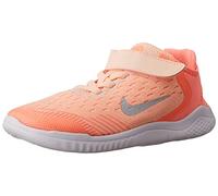 Nike - Free Run 2018, Zapatillas de Running Niñas, Rosa (Crimson Tint/Gunsmoke/Crimson 800), 27.5 EU