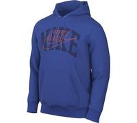 NIKE FV4447-480 Club Fleece Sweatshirt Hombre Game Royal/Safety Orange Tamaño XL