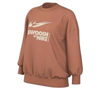 NIKE FZ4631-212 Sportswear Sweatshirt Mujer Terra Blush/Lt Orewood Brn Tamaño S